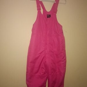 All in Motion Vibrant Pink Kids Overalls